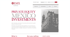 Desktop Screenshot of emxcapital.com